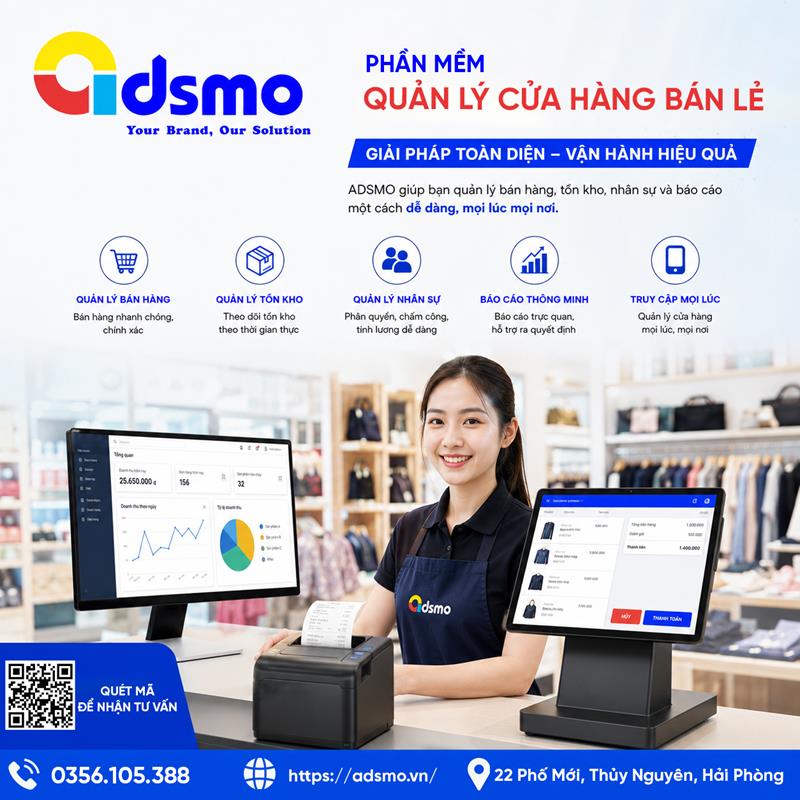Phần  mềm quản lý bán lẻ
